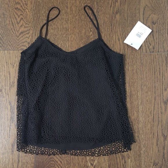 Iris and Ink Black Tank Top - Picture 3 of 3